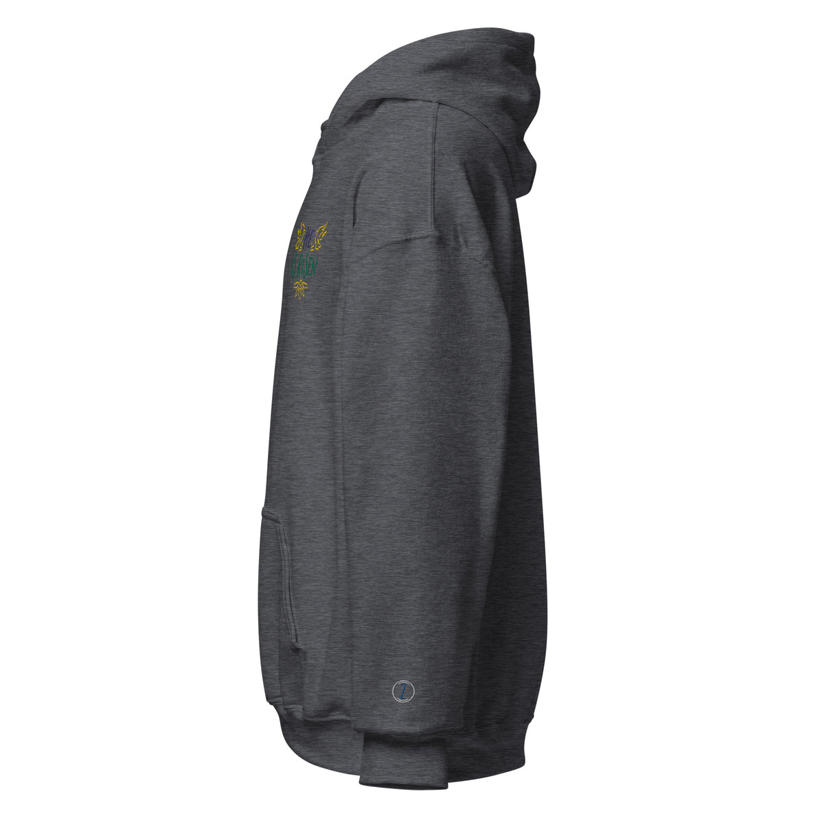 EMBROIDERED HEAVY BLEND PULLOVER HOODIE | GILDAN