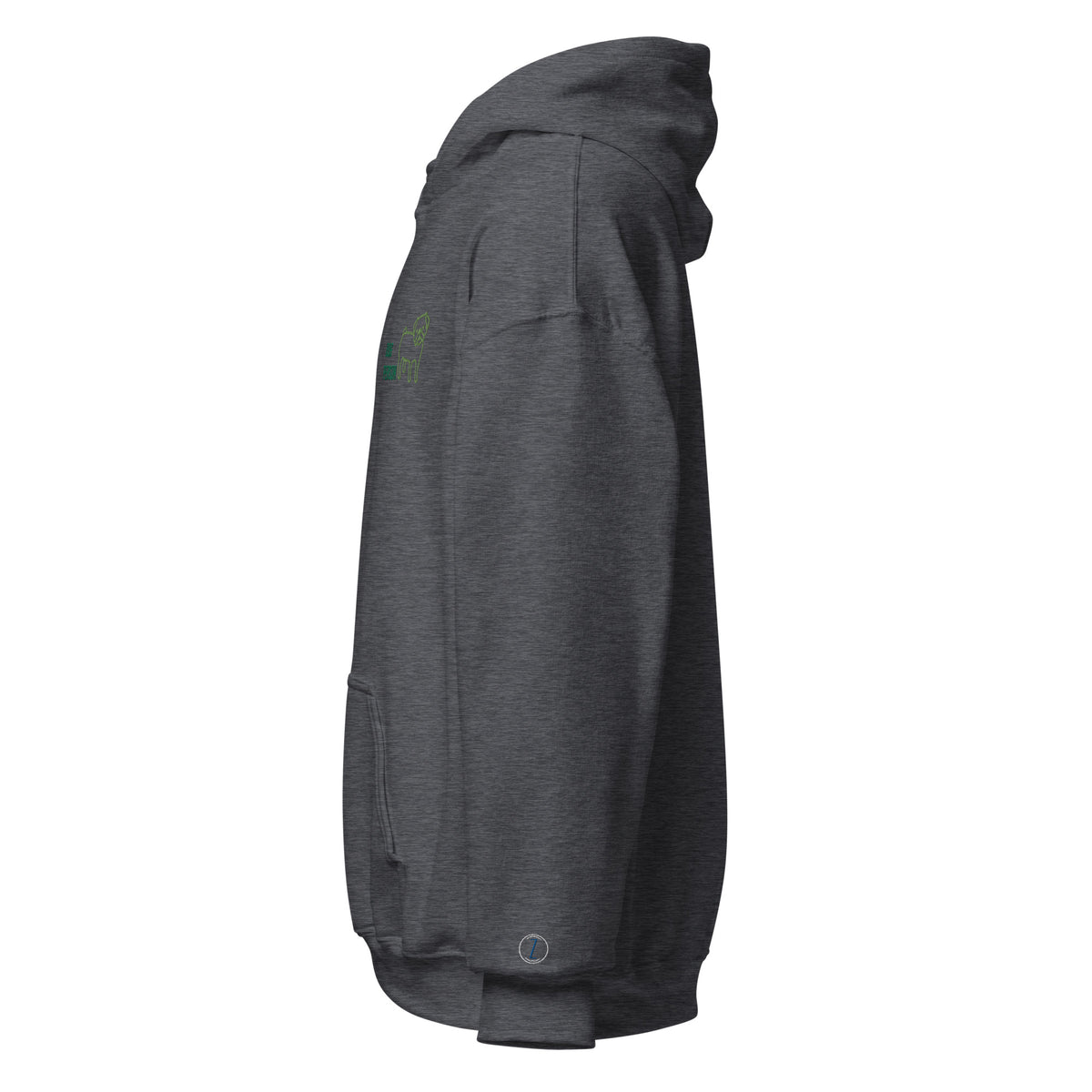 EMBROIDERED HEAVY BLEND PULLOVER HOODIE | GILDAN
