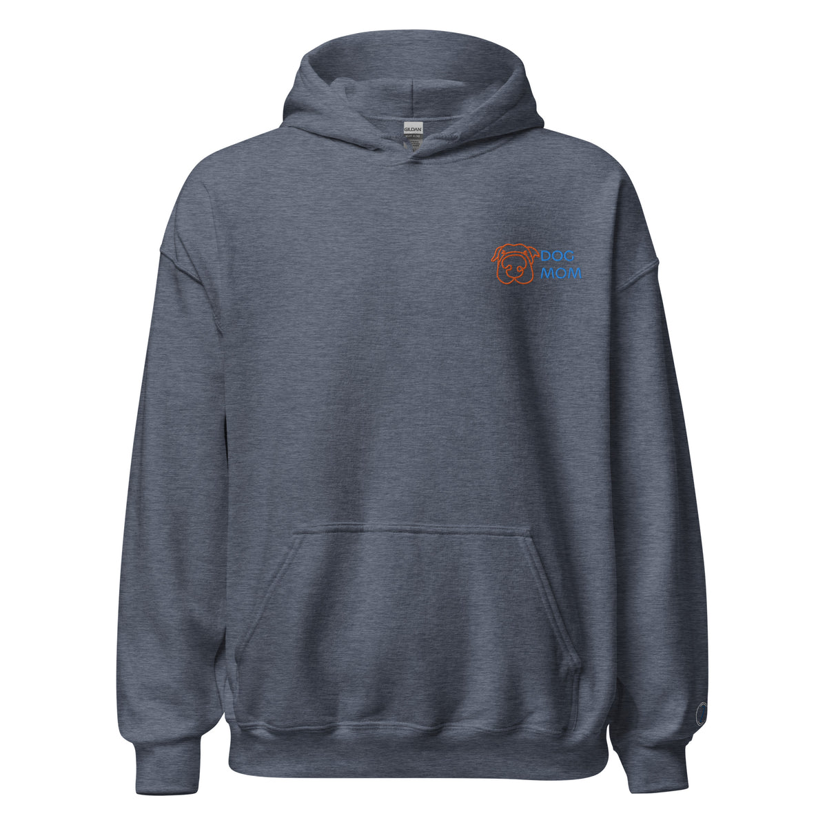 EMBROIDERED HEAVY BLEND PULLOVER HOODIE | GILDAN