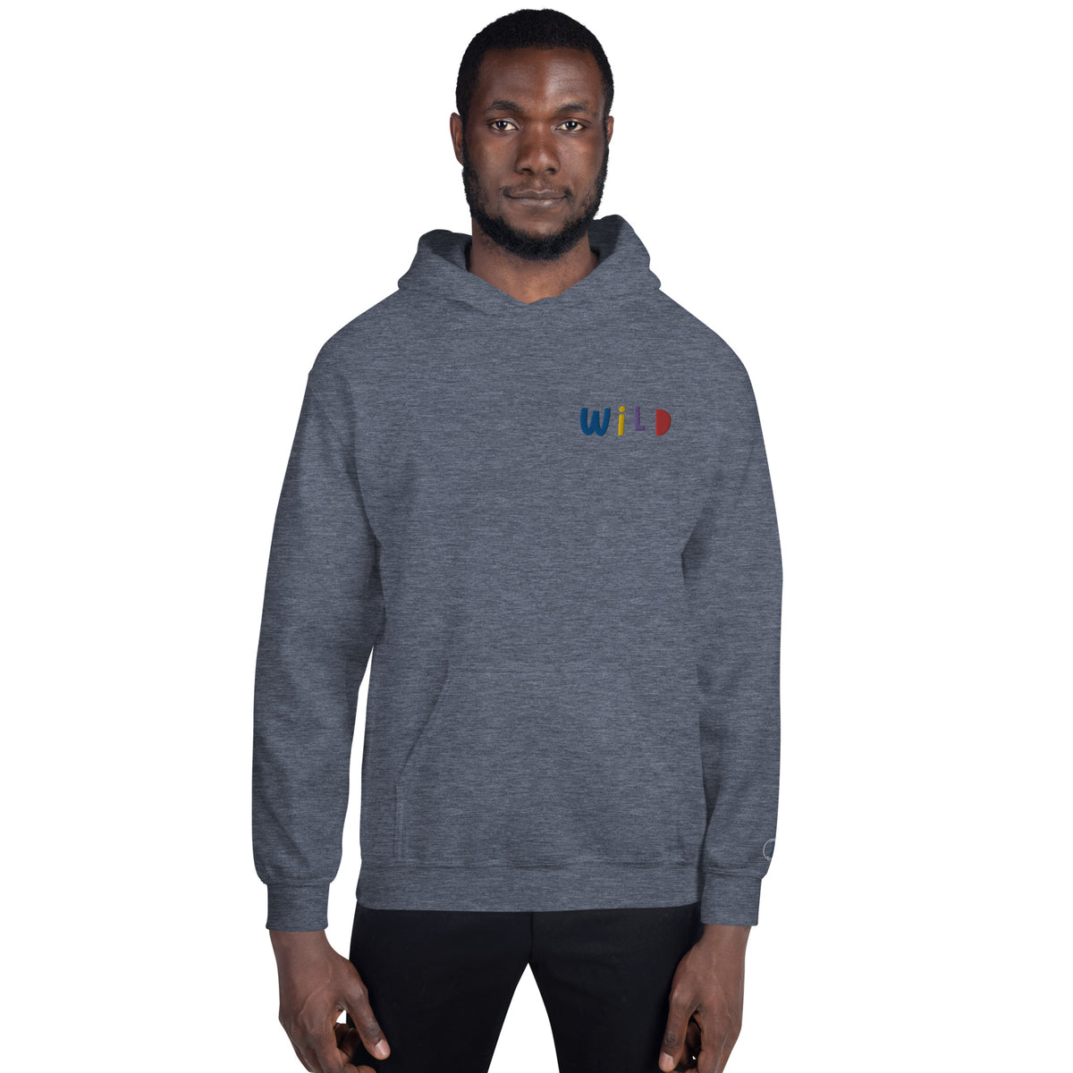 EMBROIDERED HEAVY BLEND PULLOVER HOODIE | GILDAN
