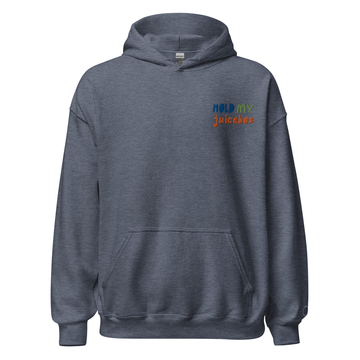 EMBROIDERED HEAVY BLEND PULLOVER HOODIE | GILDAN