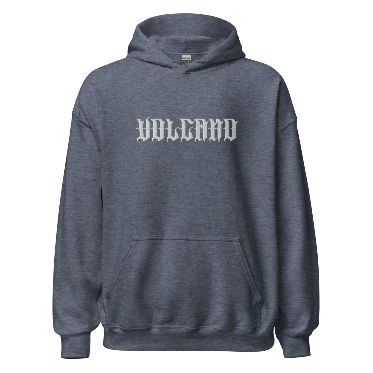 EMBROIDERED HEAVY BLEND PULLOVER HOODIE | GILDAN
