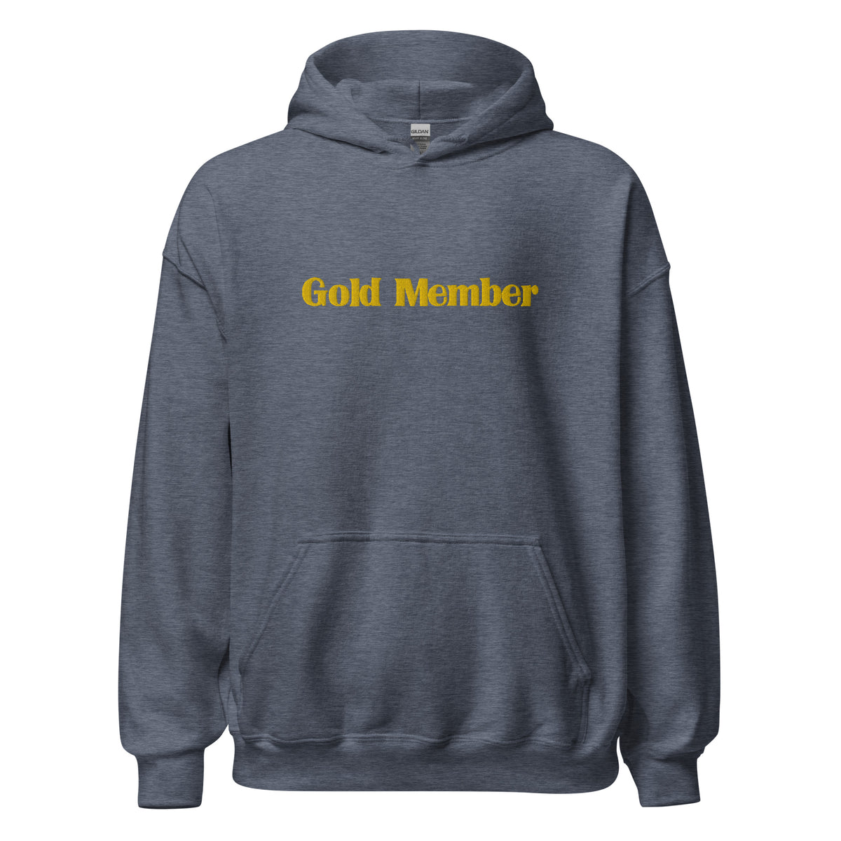 EMBROIDERED HEAVY BLEND PULLOVER HOODIE | GILDAN