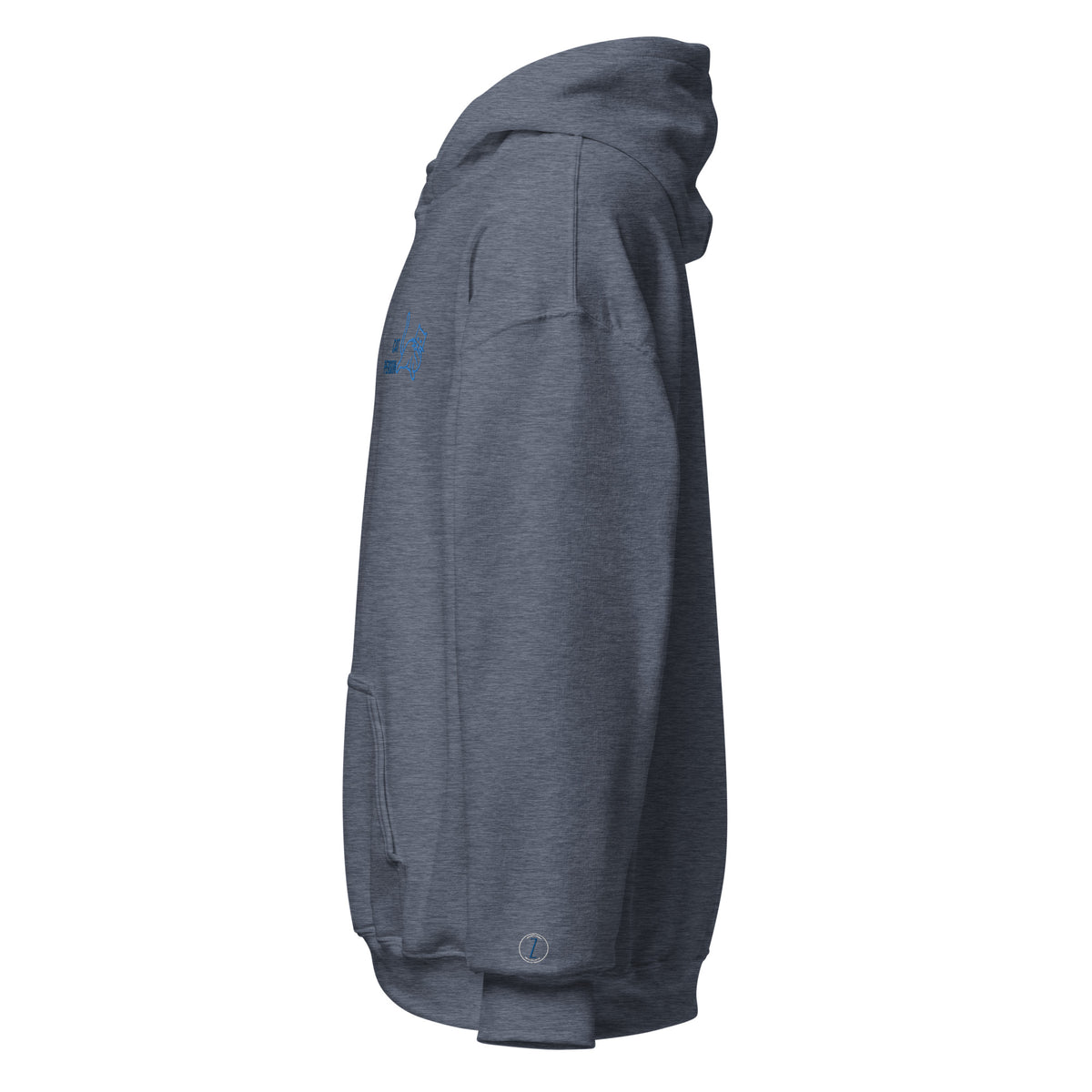 EMBROIDERED HEAVY BLEND PULLOVER HOODIE | GILDAN