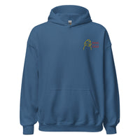 EMBROIDERED HEAVY BLEND PULLOVER HOODIE | GILDAN
