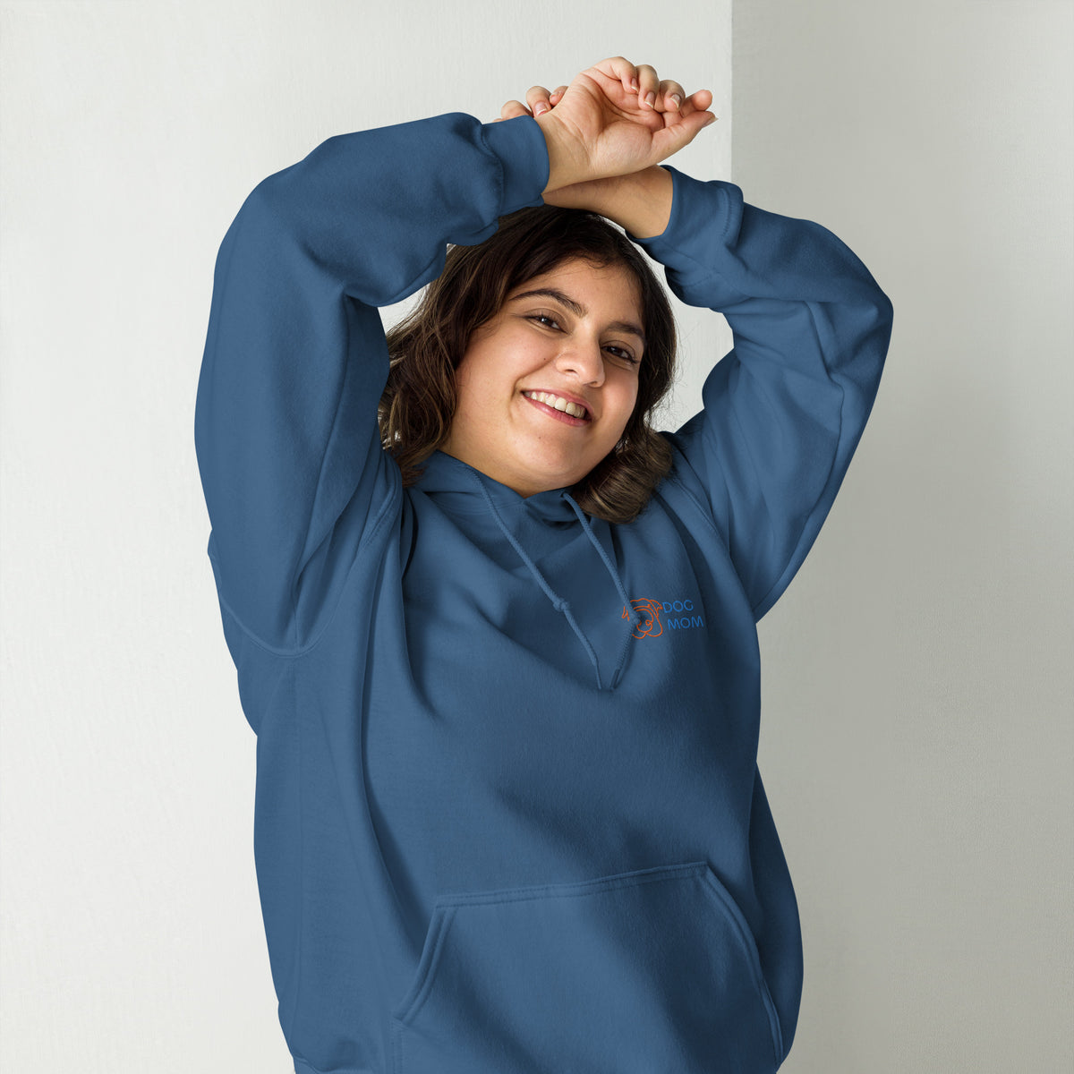 EMBROIDERED HEAVY BLEND PULLOVER HOODIE | GILDAN
