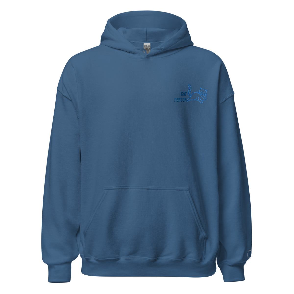 EMBROIDERED HEAVY BLEND PULLOVER HOODIE | GILDAN