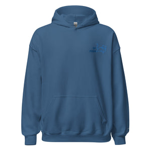 EMBROIDERED HEAVY BLEND PULLOVER HOODIE | GILDAN