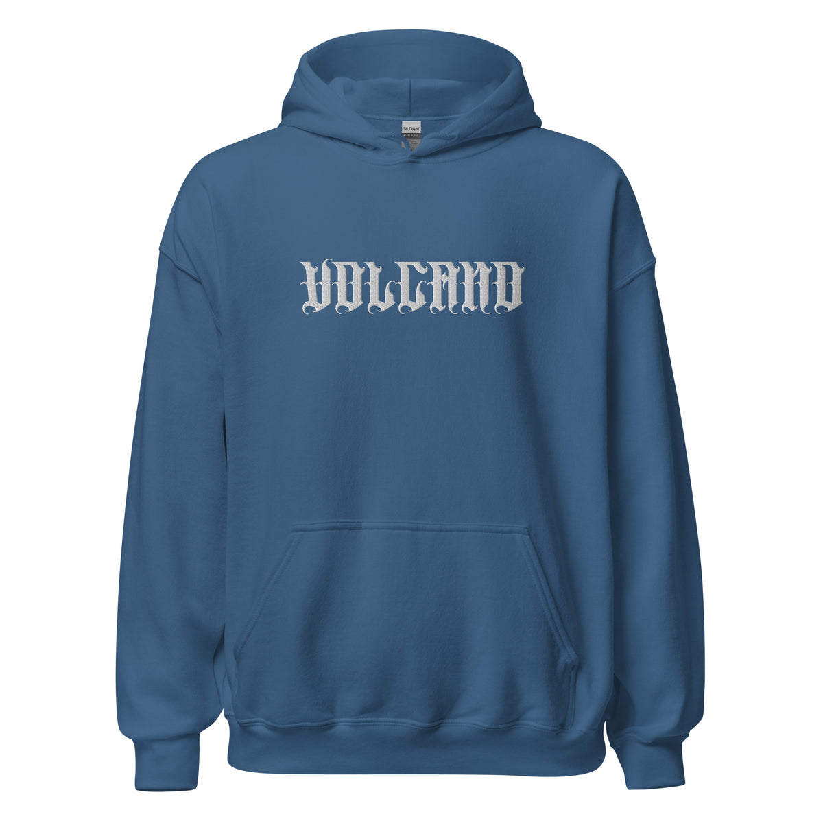 EMBROIDERED HEAVY BLEND PULLOVER HOODIE | GILDAN