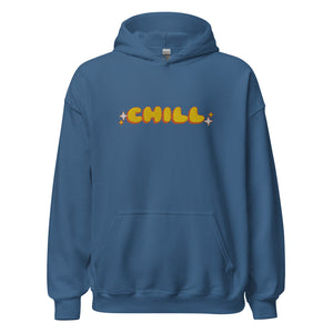 EMBROIDERED HEAVY BLEND PULLOVER HOODIE | GILDAN
