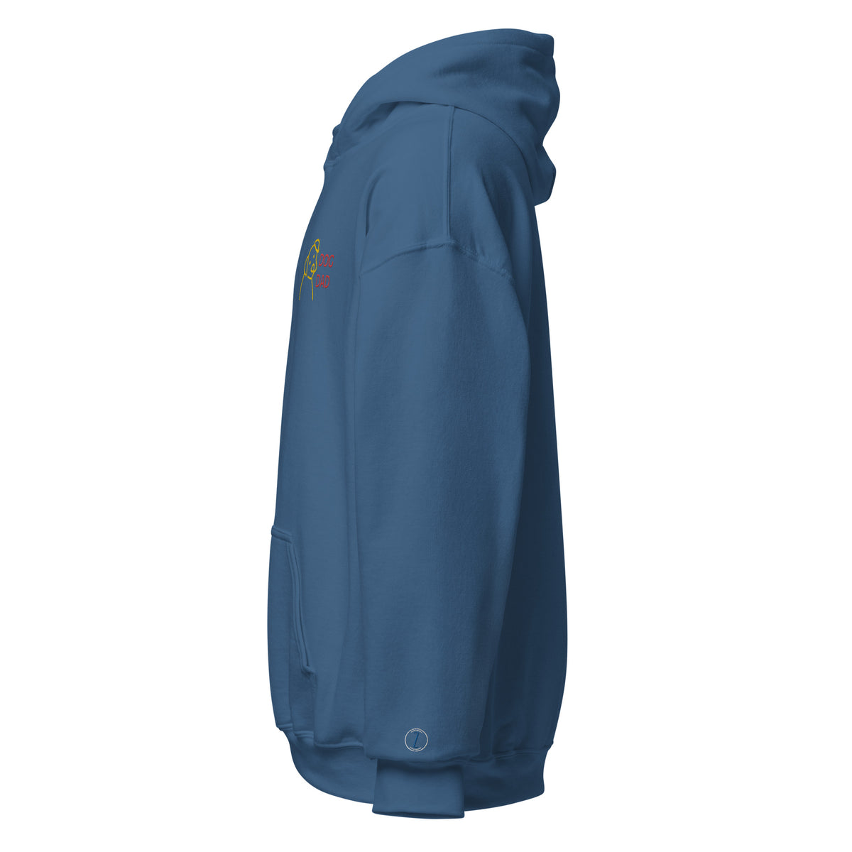 EMBROIDERED HEAVY BLEND PULLOVER HOODIE | GILDAN
