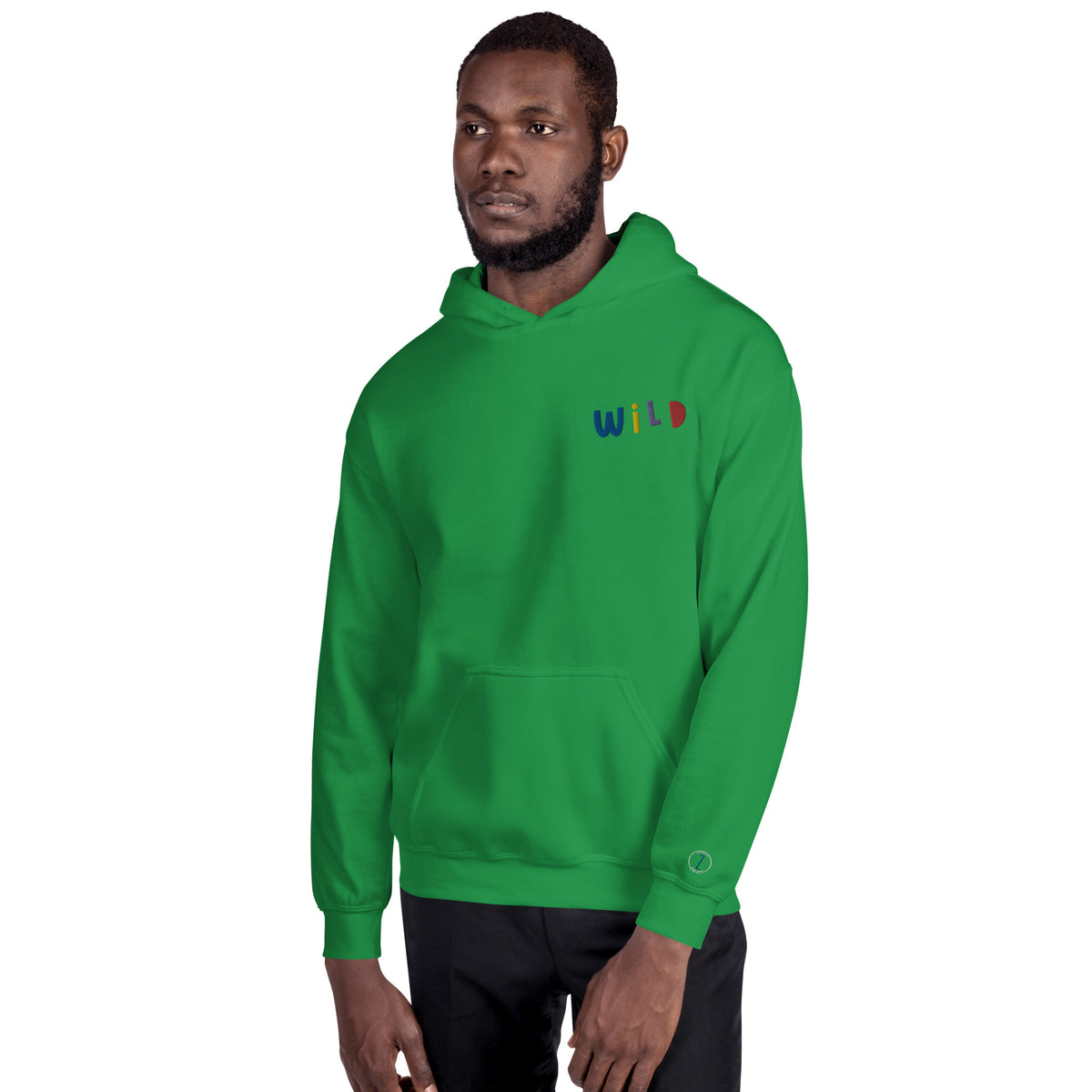 EMBROIDERED HEAVY BLEND PULLOVER HOODIE | GILDAN