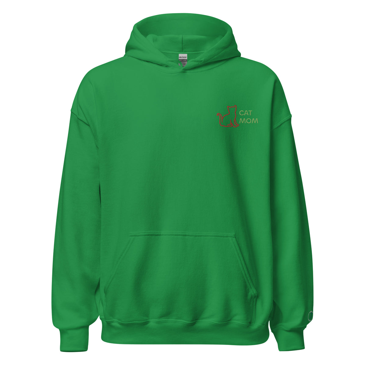 EMBROIDERED HEAVY BLEND PULLOVER HOODIE | GILDAN