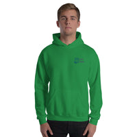 EMBROIDERED HEAVY BLEND PULLOVER HOODIE | GILDAN