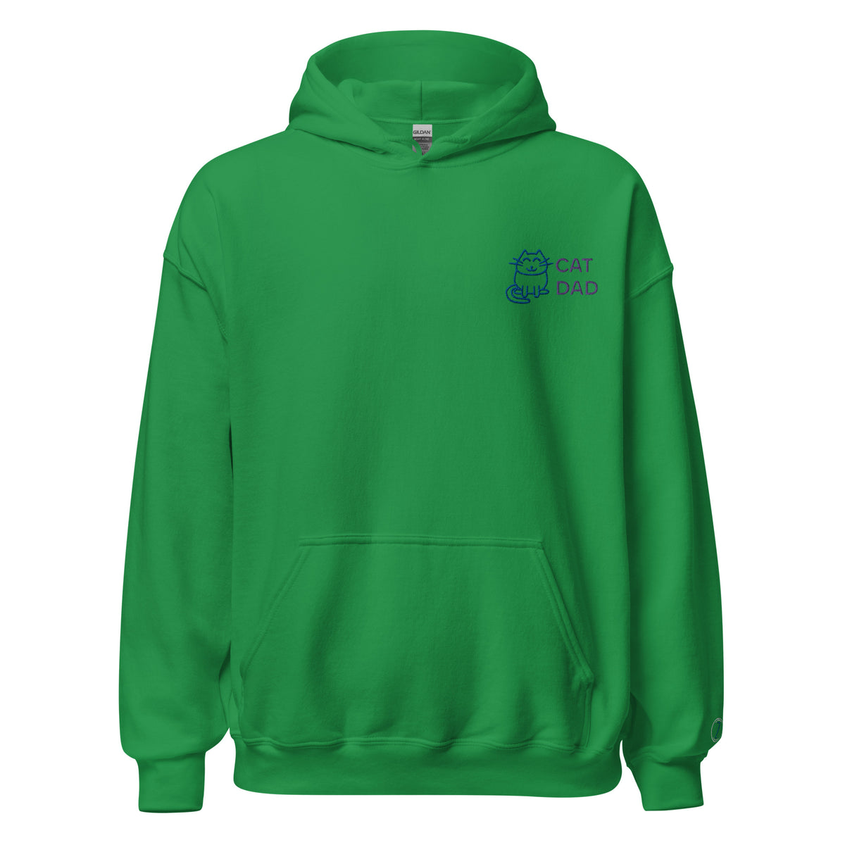 EMBROIDERED HEAVY BLEND PULLOVER HOODIE | GILDAN