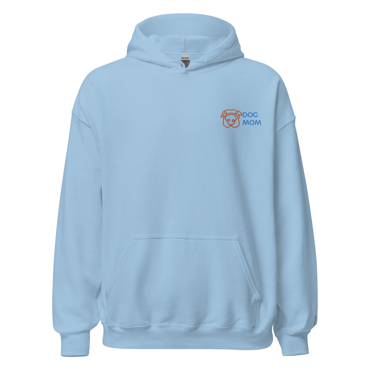 EMBROIDERED HEAVY BLEND PULLOVER HOODIE | GILDAN