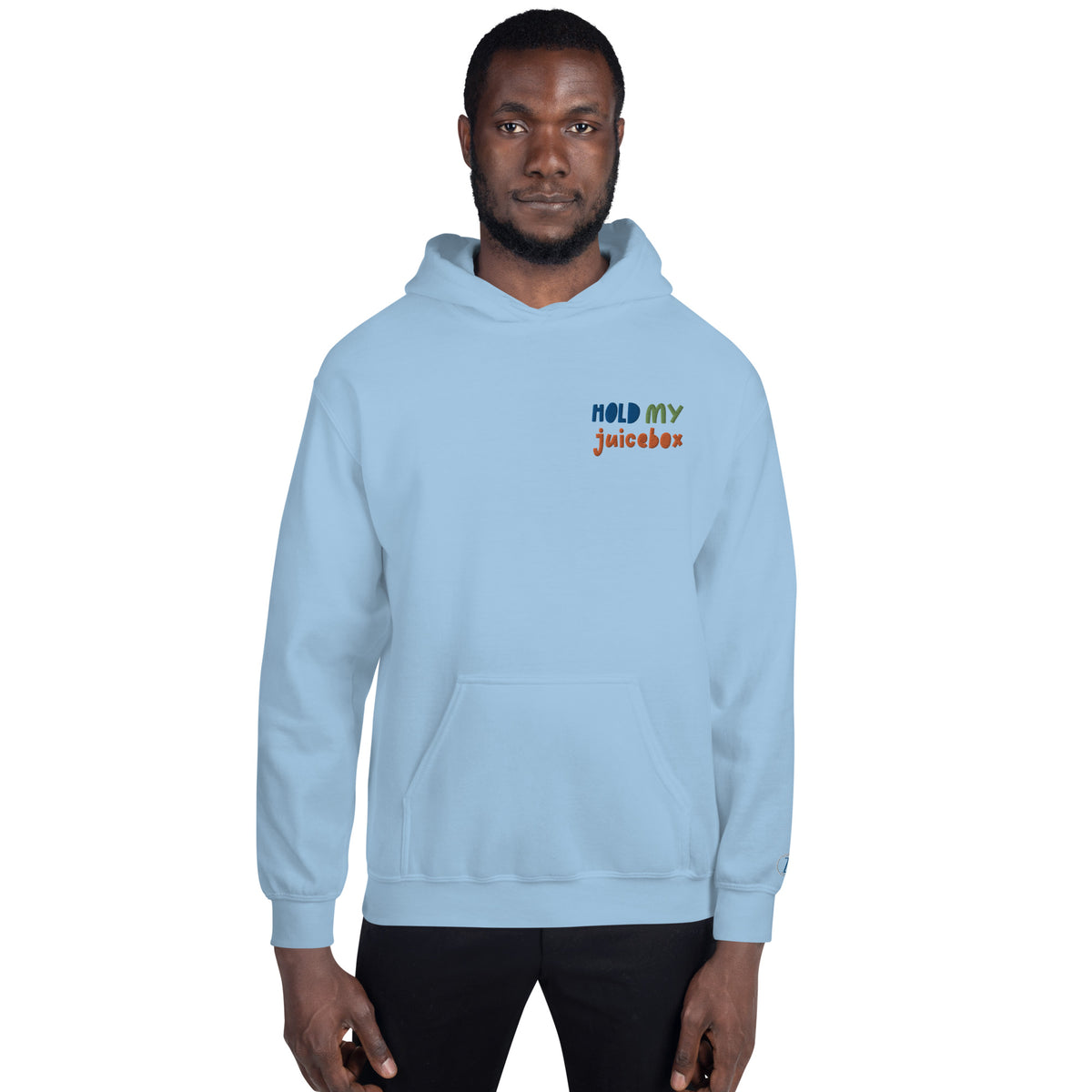EMBROIDERED HEAVY BLEND PULLOVER HOODIE | GILDAN