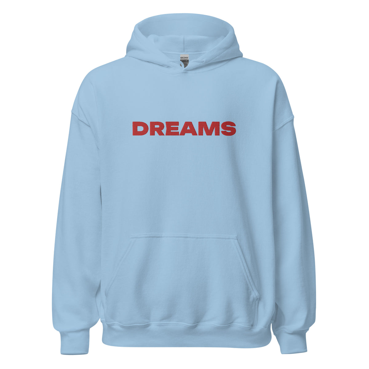 EMBROIDERED HEAVY BLEND PULLOVER HOODIE | GILDAN