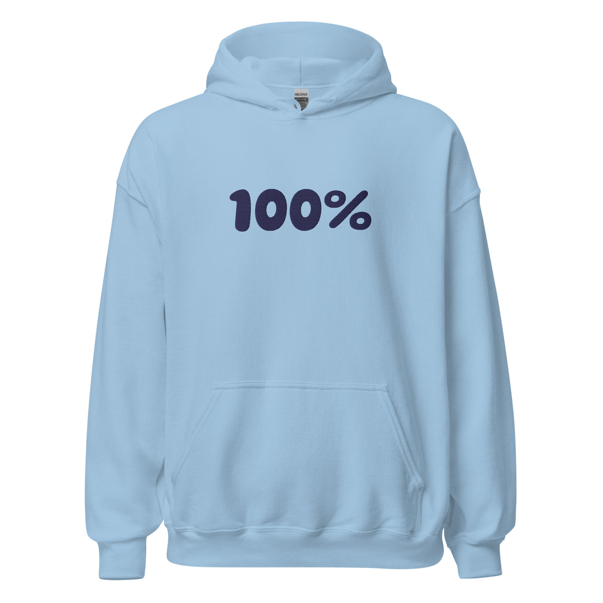 EMBROIDERED HEAVY BLEND PULLOVER HOODIE | GILDAN