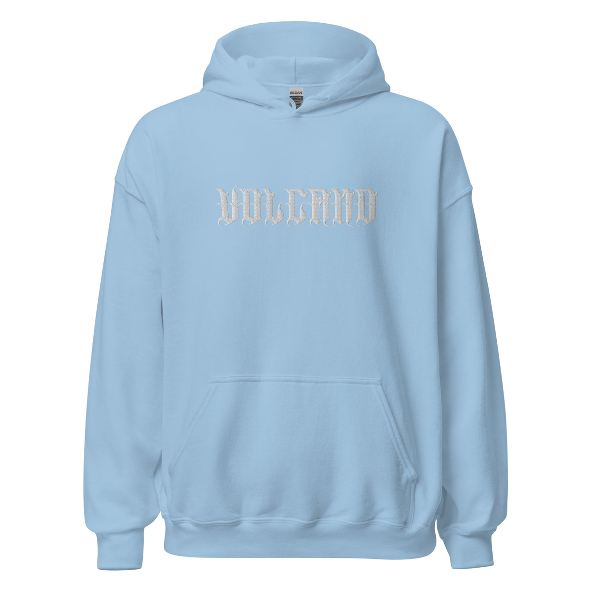 EMBROIDERED HEAVY BLEND PULLOVER HOODIE | GILDAN