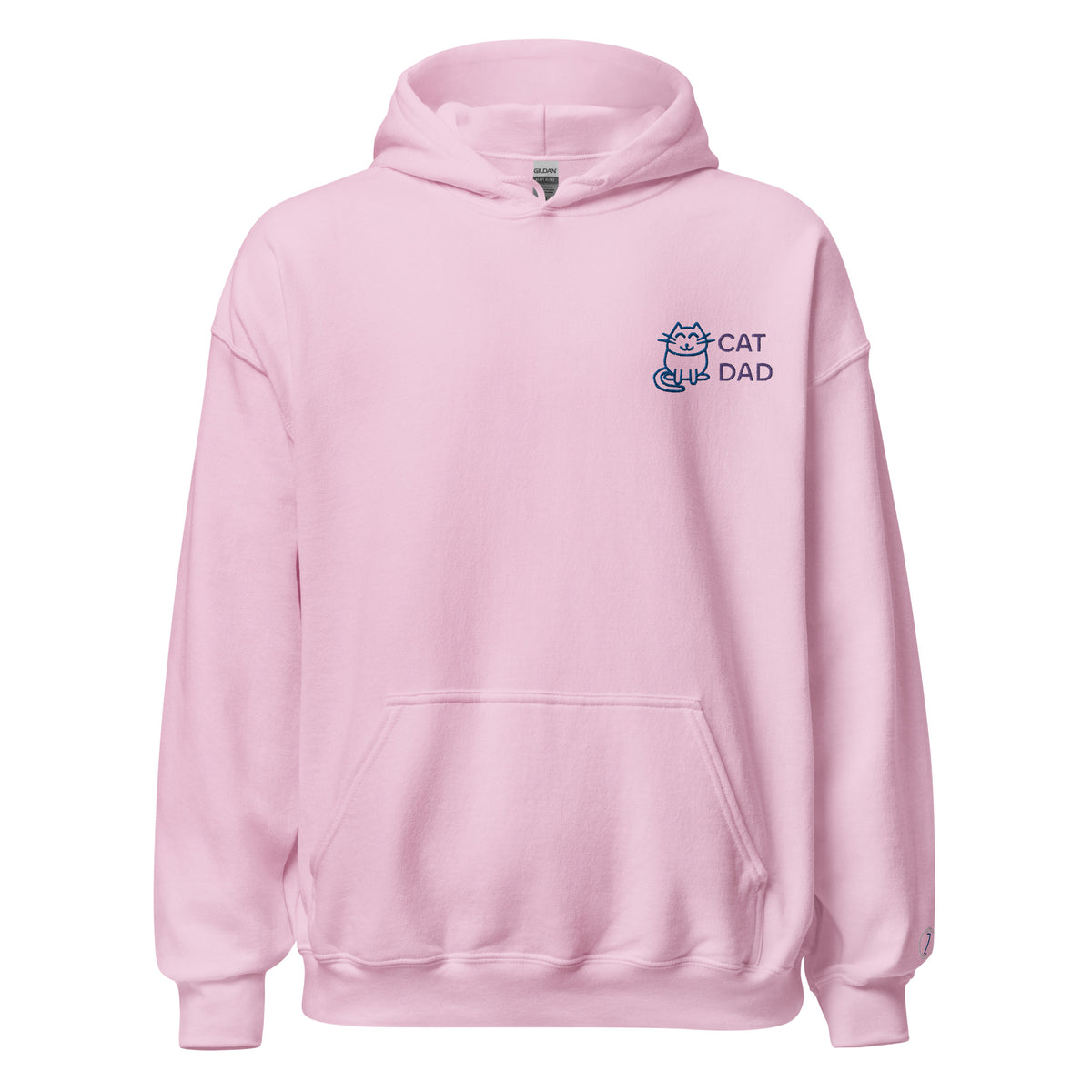 EMBROIDERED HEAVY BLEND PULLOVER HOODIE | GILDAN
