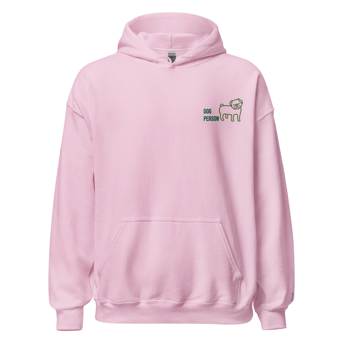 EMBROIDERED HEAVY BLEND PULLOVER HOODIE | GILDAN