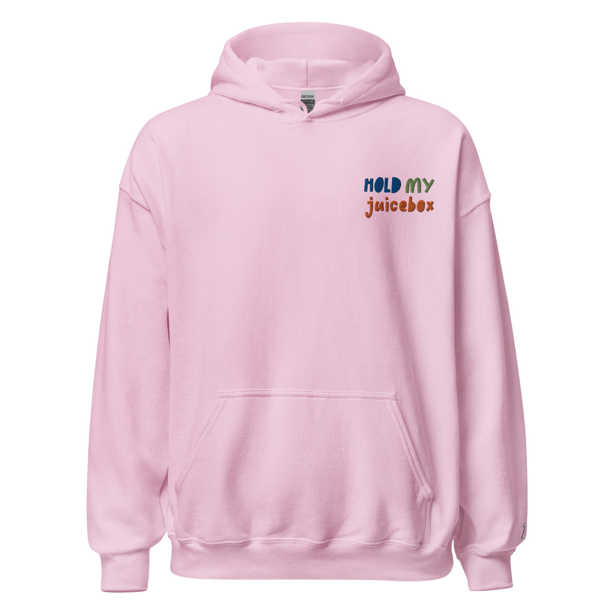 EMBROIDERED HEAVY BLEND PULLOVER HOODIE | GILDAN