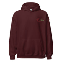 EMBROIDERED HEAVY BLEND PULLOVER HOODIE | GILDAN