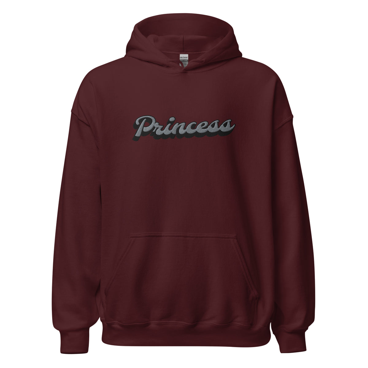 EMBROIDERED HEAVY BLEND PULLOVER HOODIE | GILDAN
