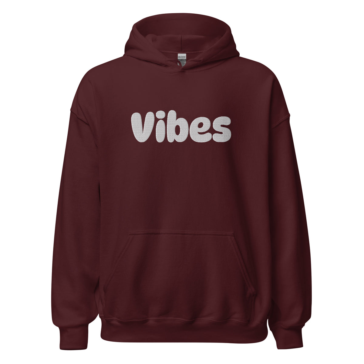 EMBROIDERED HEAVY BLEND PULLOVER HOODIE | GILDAN
