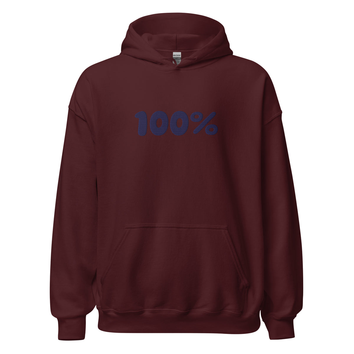 EMBROIDERED HEAVY BLEND PULLOVER HOODIE | GILDAN
