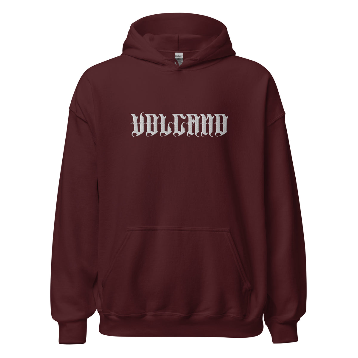 EMBROIDERED HEAVY BLEND PULLOVER HOODIE | GILDAN