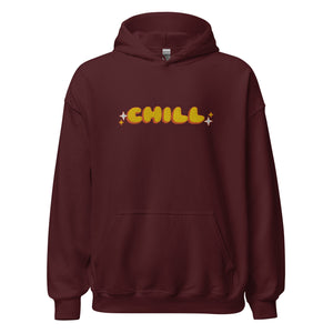 EMBROIDERED HEAVY BLEND PULLOVER HOODIE | GILDAN