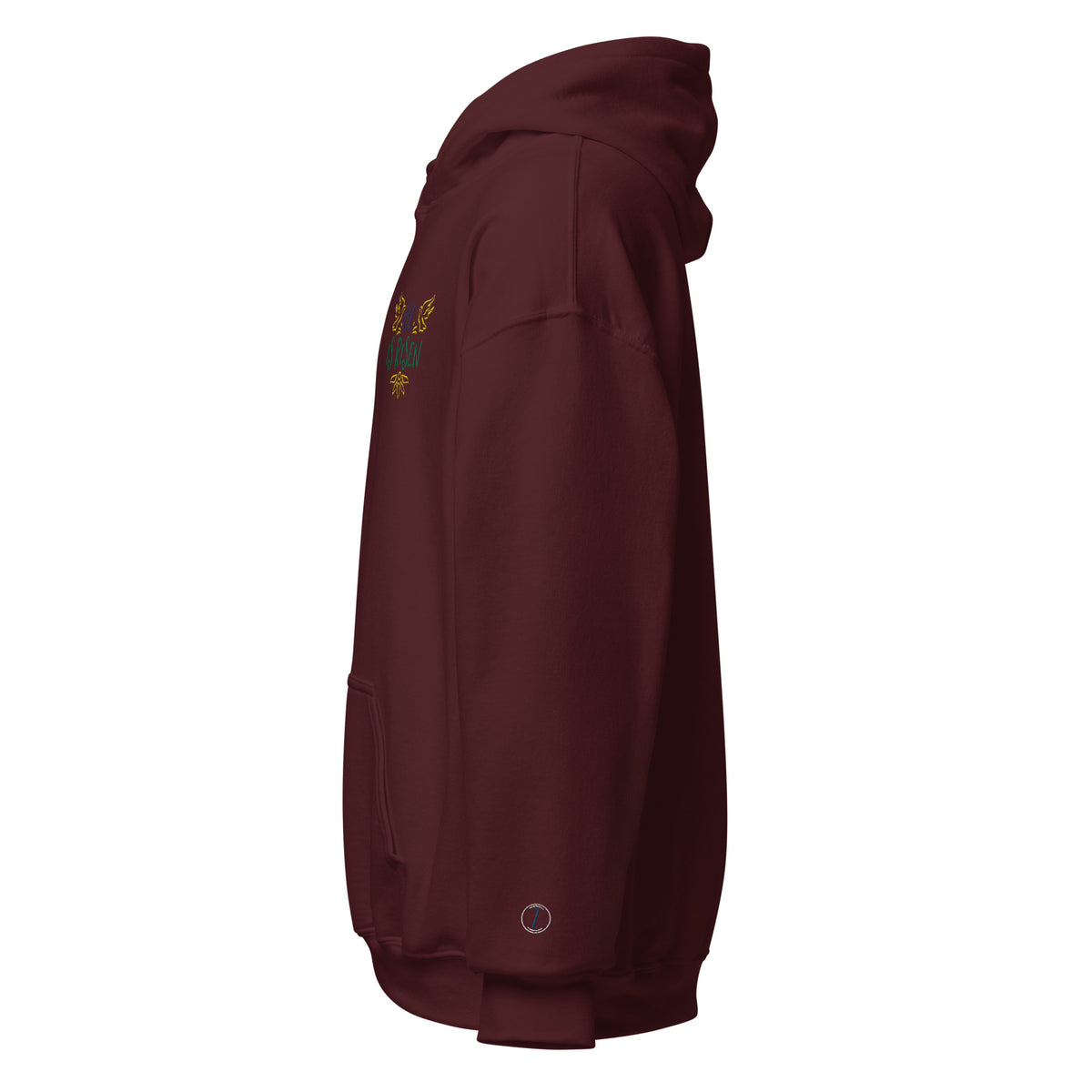 EMBROIDERED HEAVY BLEND PULLOVER HOODIE | GILDAN