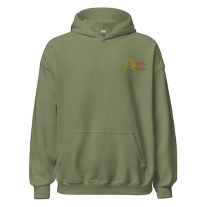 EMBROIDERED HEAVY BLEND PULLOVER HOODIE | GILDAN