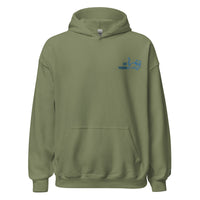 EMBROIDERED HEAVY BLEND PULLOVER HOODIE | GILDAN