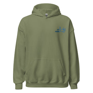 EMBROIDERED HEAVY BLEND PULLOVER HOODIE | GILDAN