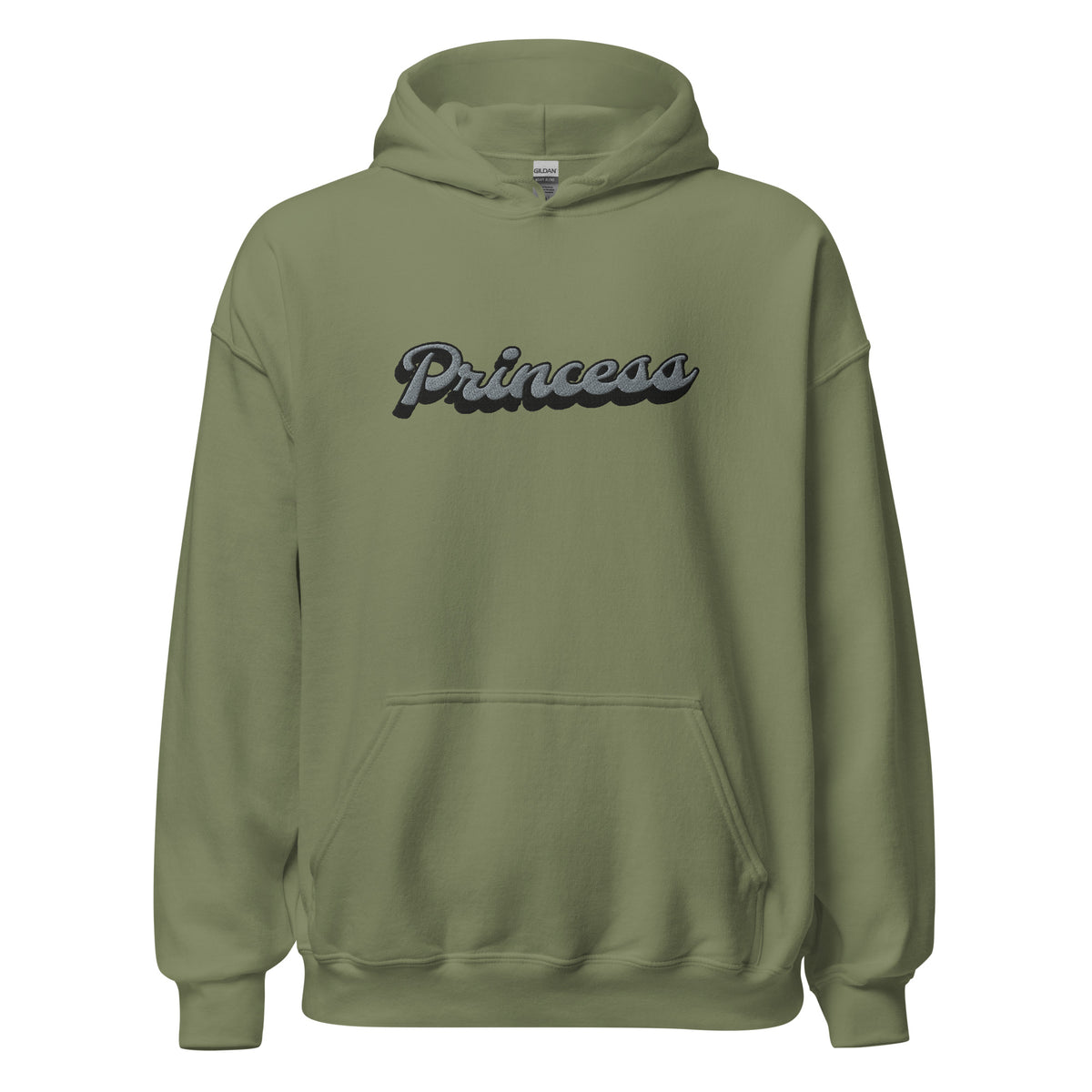 EMBROIDERED HEAVY BLEND PULLOVER HOODIE | GILDAN