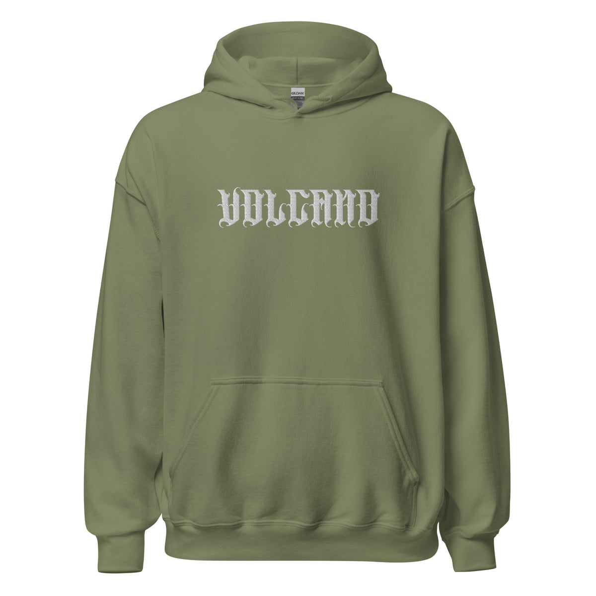 EMBROIDERED HEAVY BLEND PULLOVER HOODIE | GILDAN
