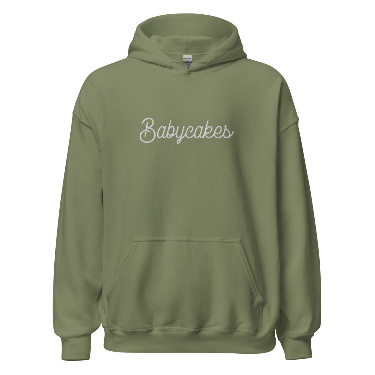 EMBROIDERED HEAVY BLEND PULLOVER HOODIE | GILDAN