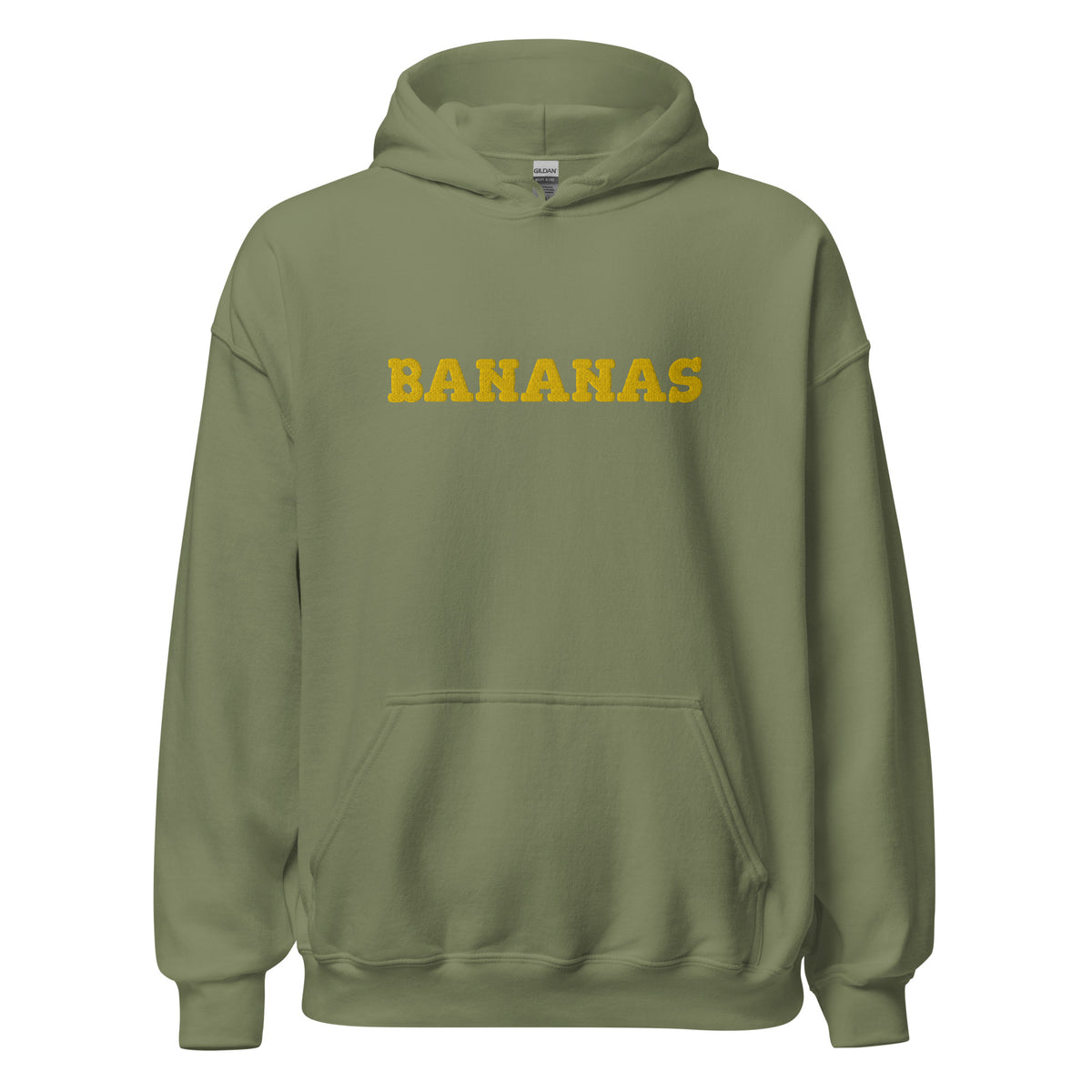 EMBROIDERED HEAVY BLEND PULLOVER HOODIE | GILDAN