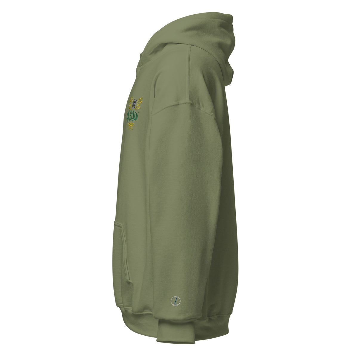 EMBROIDERED HEAVY BLEND PULLOVER HOODIE | GILDAN