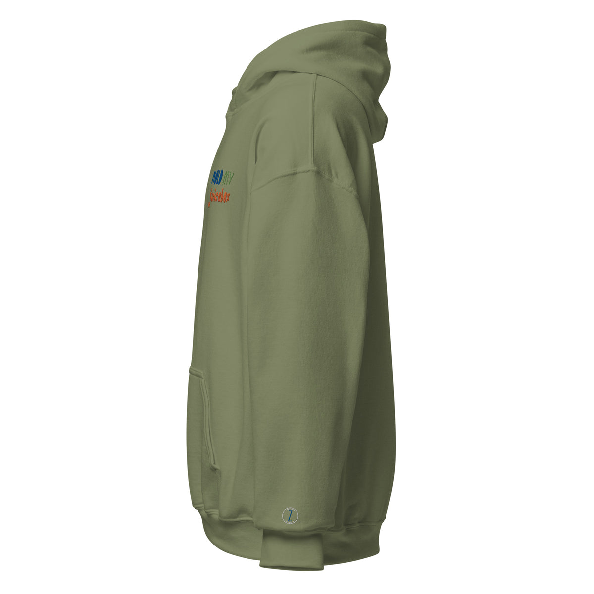 EMBROIDERED HEAVY BLEND PULLOVER HOODIE | GILDAN