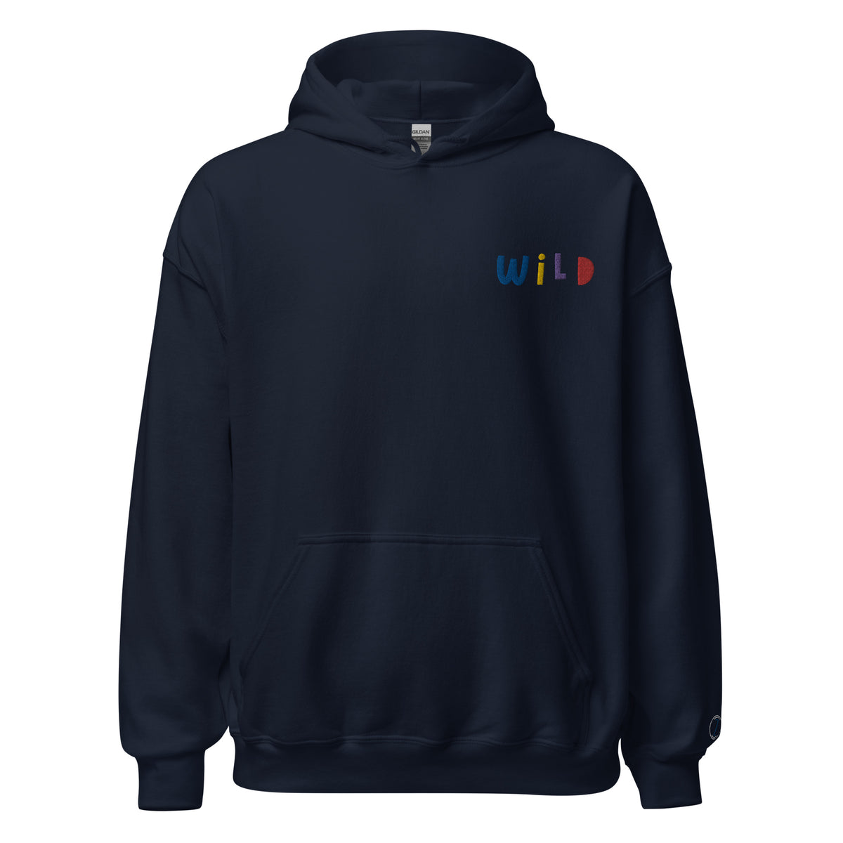 EMBROIDERED HEAVY BLEND PULLOVER HOODIE | GILDAN