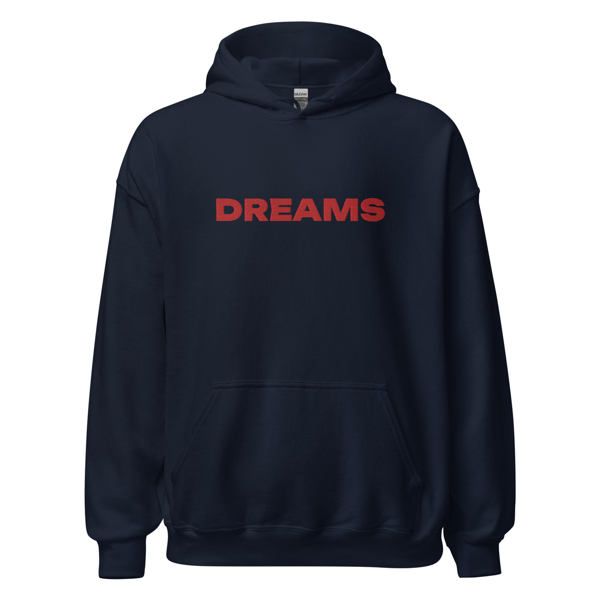 EMBROIDERED HEAVY BLEND PULLOVER HOODIE | GILDAN