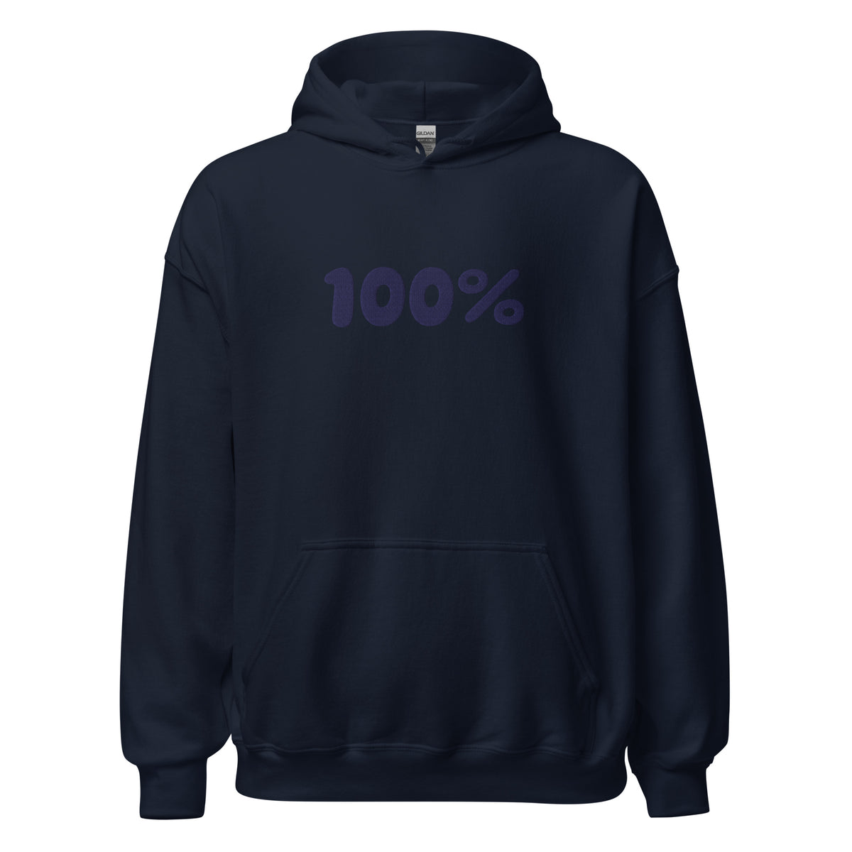 EMBROIDERED HEAVY BLEND PULLOVER HOODIE | GILDAN
