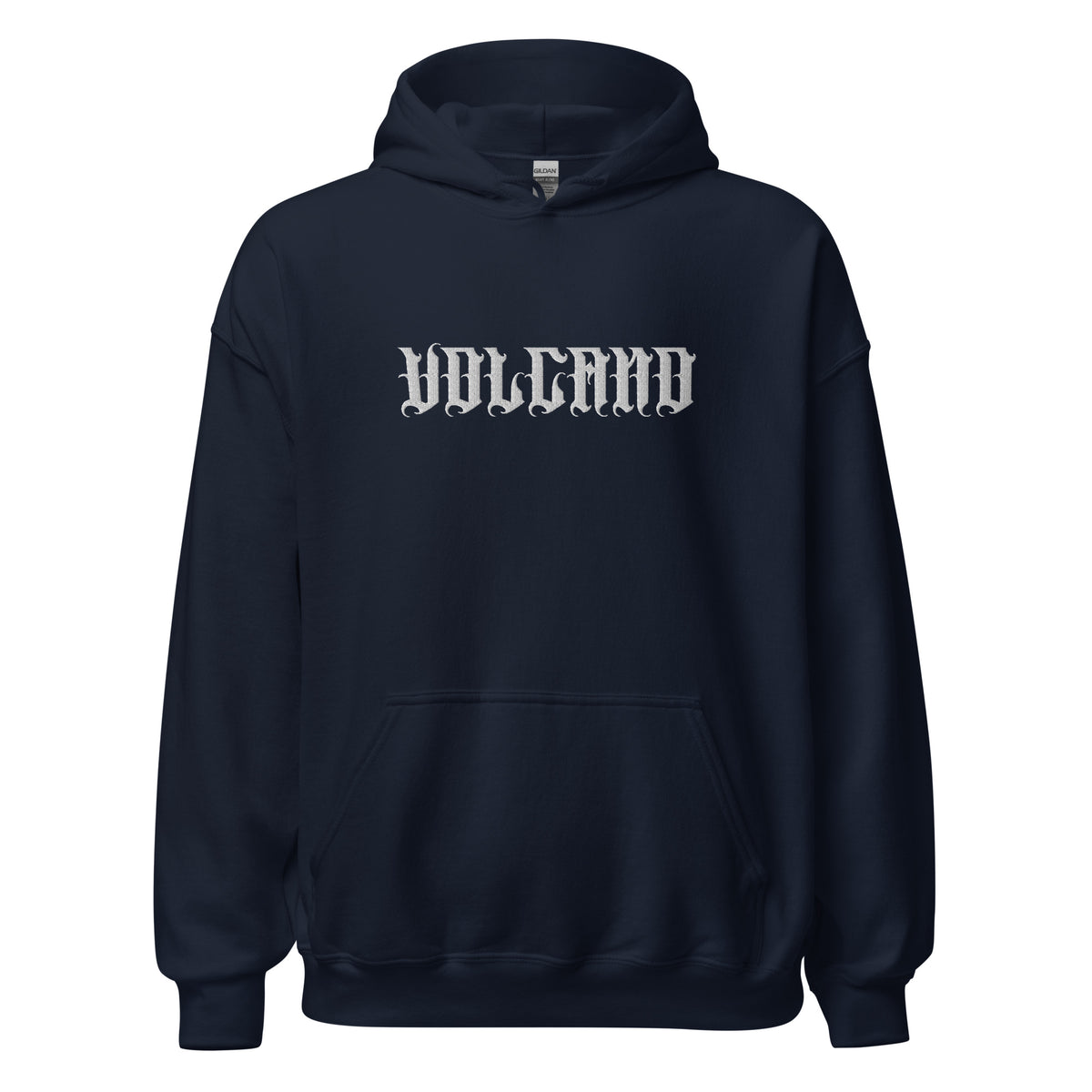 EMBROIDERED HEAVY BLEND PULLOVER HOODIE | GILDAN