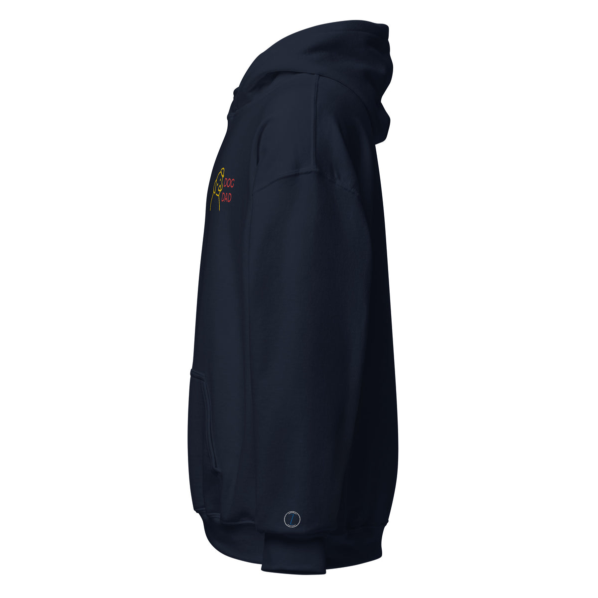 EMBROIDERED HEAVY BLEND PULLOVER HOODIE | GILDAN