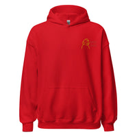 EMBROIDERED HEAVY BLEND PULLOVER HOODIE | GILDAN