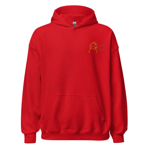 EMBROIDERED HEAVY BLEND PULLOVER HOODIE | GILDAN